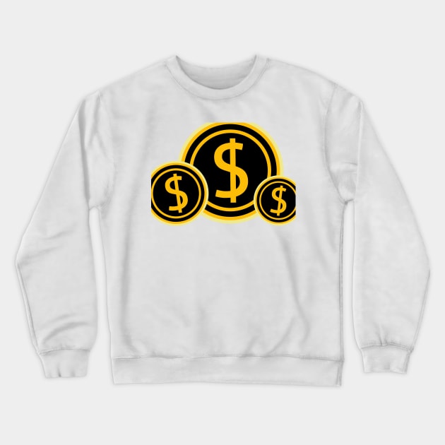 Dollar Crewneck Sweatshirt by Sefiyan